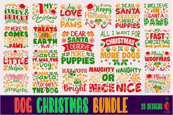 Christmas Dog SVG Design Bundle Review