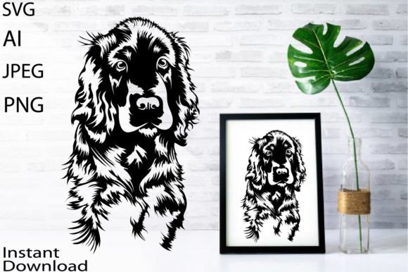 Cocker Spaniel Dog Svg Png Jpg Ai Vector