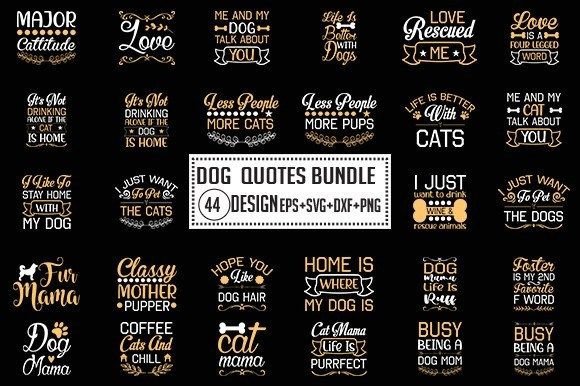 DOG SVG Bundle 44 Design Review for Real Projects