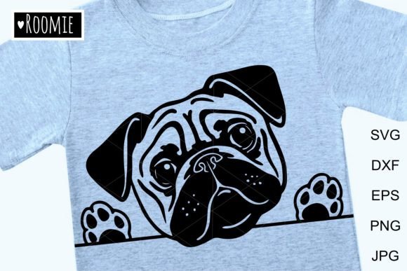 Peeking Pug Dog Svg: A Designer's Hands-On Review