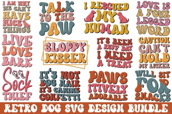 Retro Dog Svg Design Bundle: Field Notes from a Stitcher