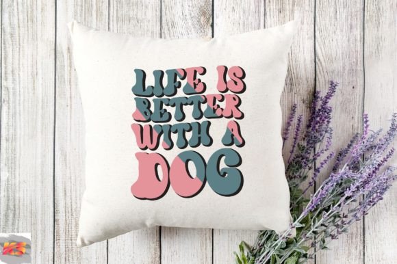Retro Life is Better with a Dog Svg – A Designer's Review