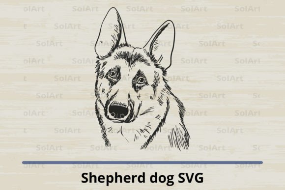 Shepherd Dog SVG Reviewed for Real Embroidery Projects